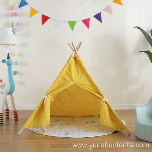 Indoor and outdoor children's teepee indian tents